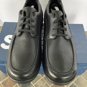 SAS Move On Shoes Men’s Size 14.5 M Black Leather Comfort Casual New